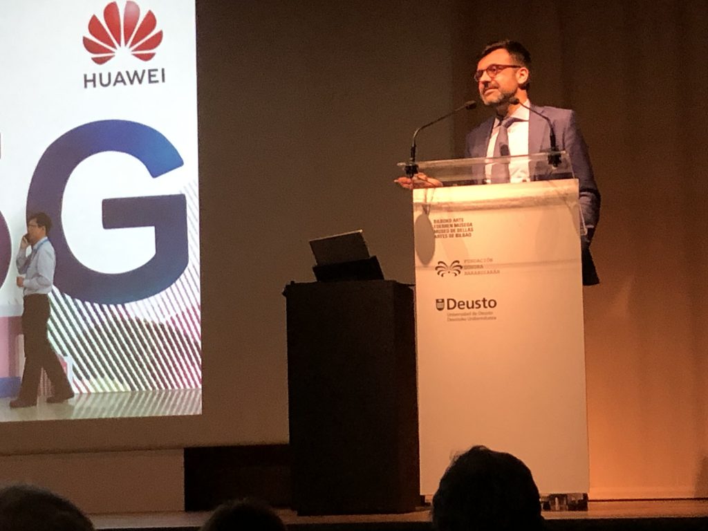 Javier Pantoja en su conferencia en Glocal Bilbao 2019.